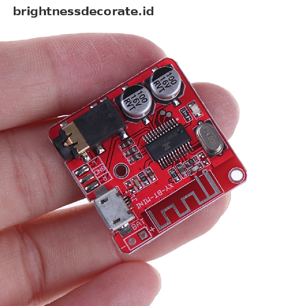 Modul decoder mp3 lossless wireless bluetooth 3.7-5v Dengan Kartu tf