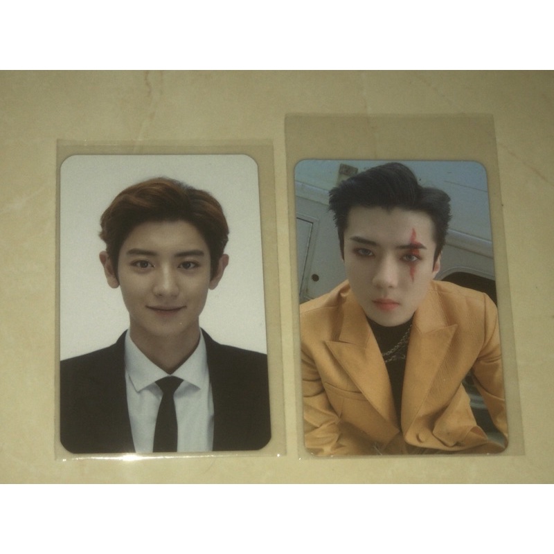 Photocard Tihol chanyeol + Sehun obsession