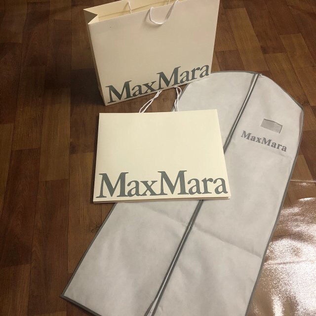 

T10 Max Mara Maxmara Oversized Paper Bag Gift Bag Dustproof Bag Dust Cover
