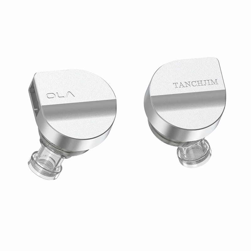 Tanchjim OLA Earphone In Ear HIFI Dinamis Anti Air Lapis Tembaga silver Tanya