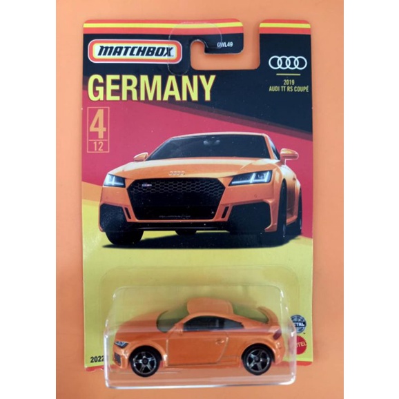 Matchbox Germany 2019 Audi TT RS Coupe