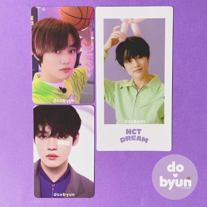 [READ DESC] NCT Chenle Official Photocard Glitch Mode Trading Card B Pop Up Chenle Basket, ID Photoc