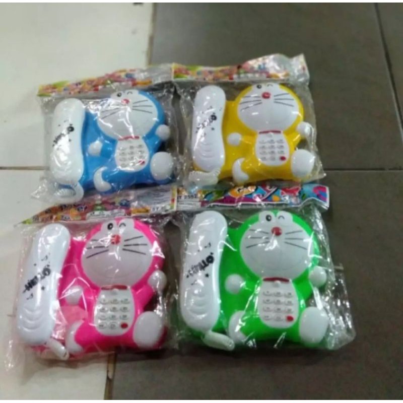 Telepon Rumah Doraemon Mainan Anak