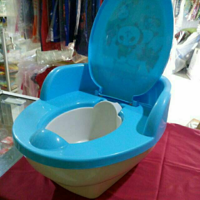 Green leaf villeroy Baby potty seat pispot poty training closet greenleaf bayi dan anak