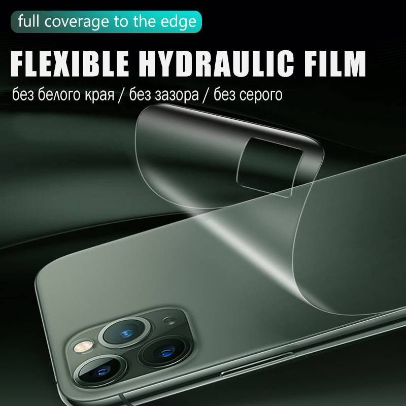 Hydrogel Film For iPhone 11 12 Pro Max 12 mini X XS XR SE 2020 Screen Protector For iPhone 6 6s 7 8 Plus Camera Protector Glass