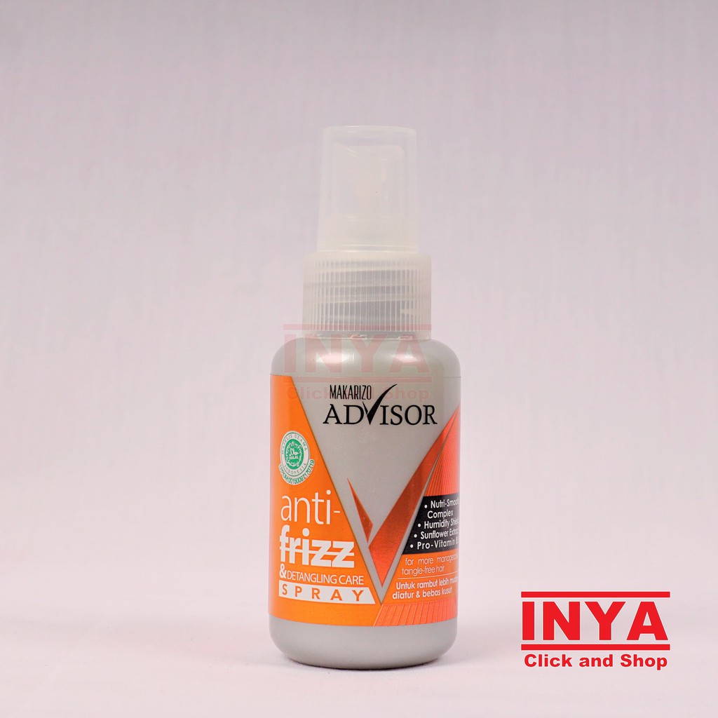 MAKARIZO ADVISOR ANTI FRIZZ &amp; DETANGLING CARE SPRAY 70ml - Hair Spray
