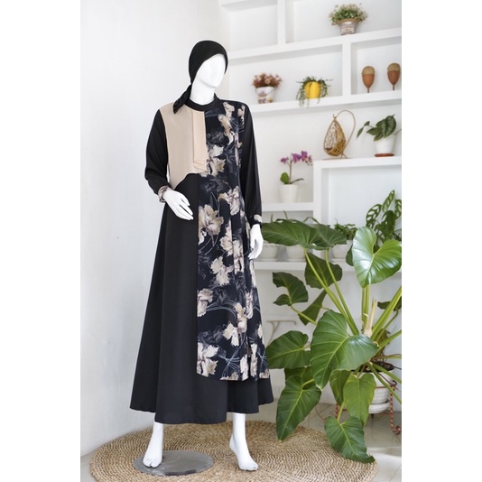 Baju Gamis Wanita Luhana LL 007