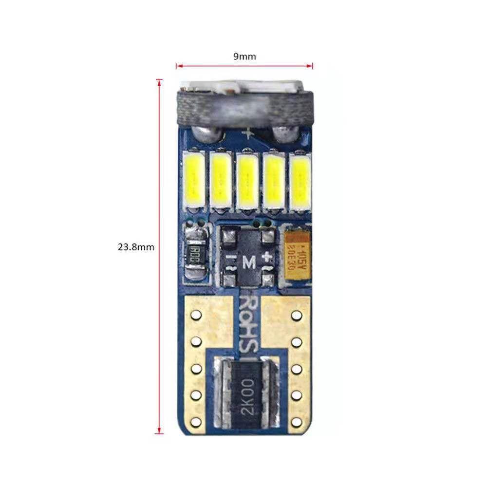 Top 10pcs Lampu Plat Nomor Putih Super Terang 12V COB LED Dome Map