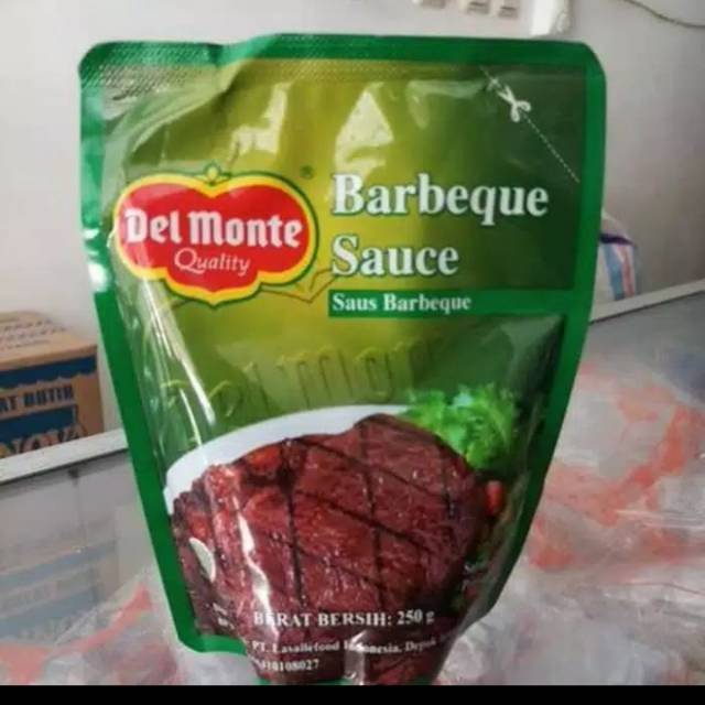 

POUCH 250 - DEL MONTE BARBEQUE SAUCE / DELMONTE SAUS BBQ SAOS