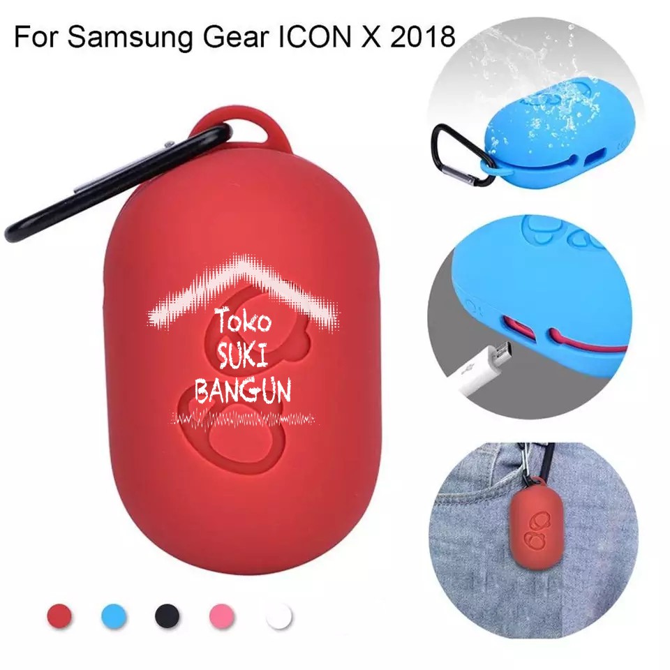 Samsung Gear IconX Icon X Rubber Silicone Soft Case Protector GXC-001