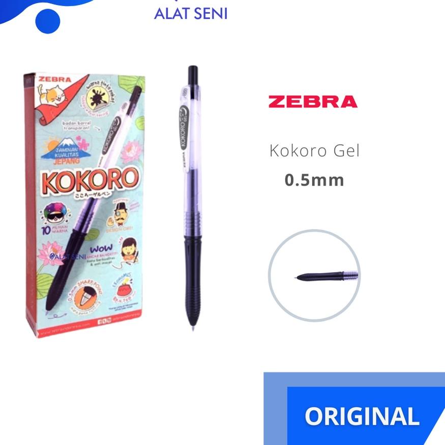 

Big Sale - Pulpen Gel Kokoro Lusisnan - Gel Pen Kokoro 0,5 dijual lusinan - Pulpen / Bolpen Gel Kokoro Zebra - 0.5
