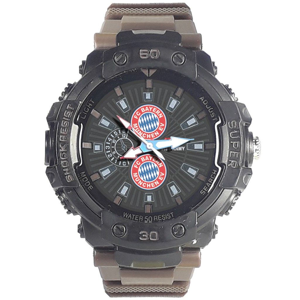 Jam Tangan  FC BAYERN MUNCHEN SPORT Bagus