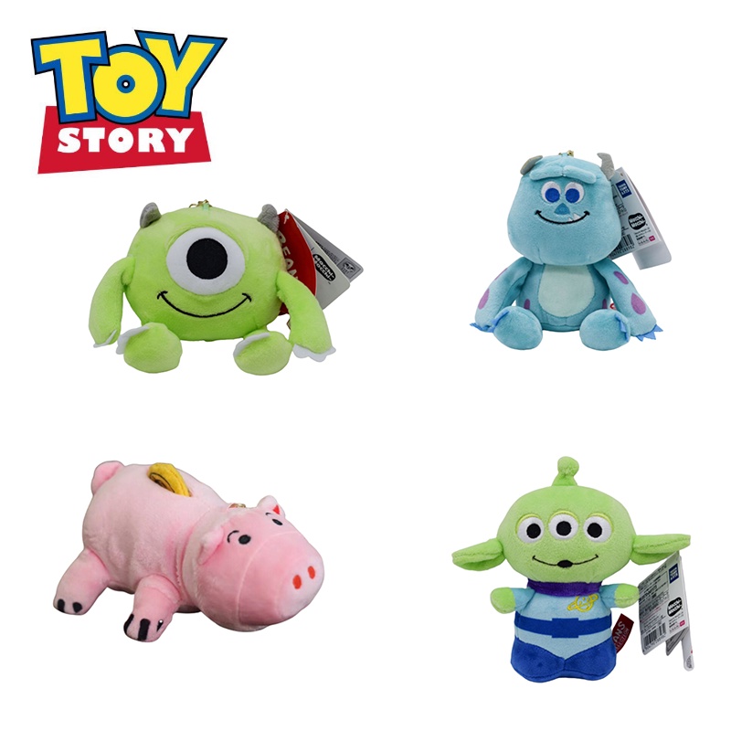 Toy Story Alien Hamm Big Eyes Plush Doll Pendant Head Ornament Doll Bag Pendant Toys Model Accessories Plush Keychain