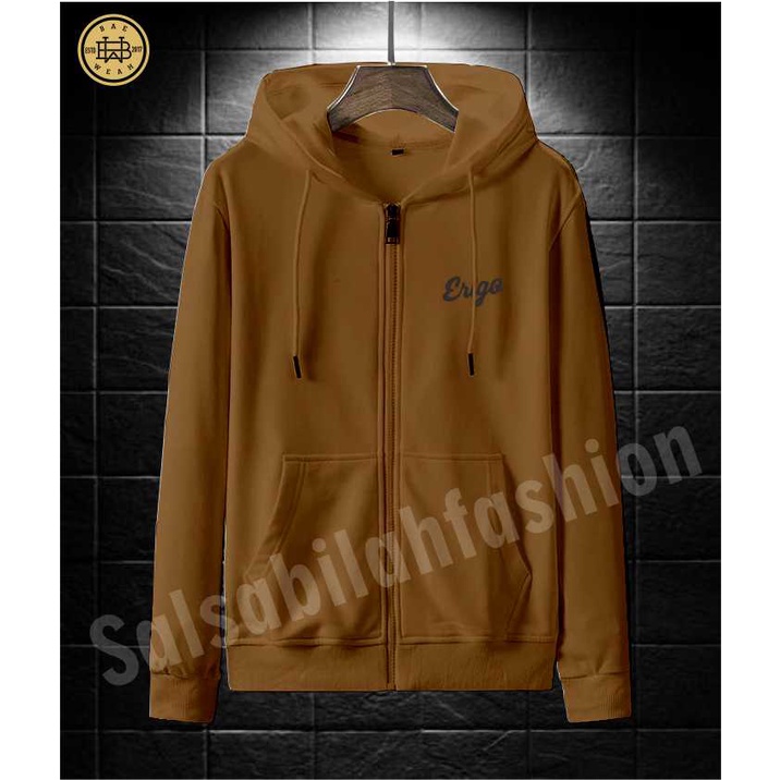 SWEATER HOODIE - Jaket Distro Zipper - Jaket Sweater Hoodie Resleting Pria erig'o