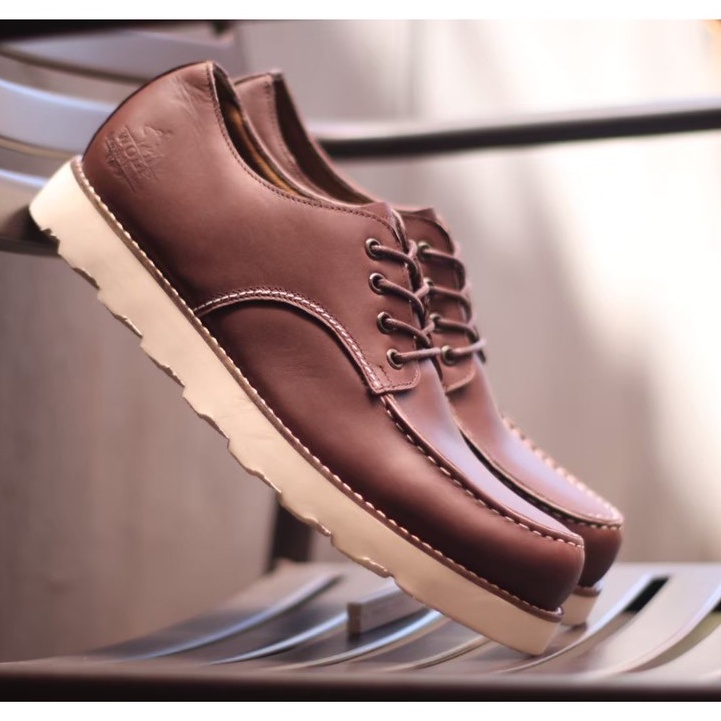 Sepatu Casual Semi Formal Pria kulit Asli Premium High Quality Terbaru BSC POINTER LOW ORIGINAL Sepa