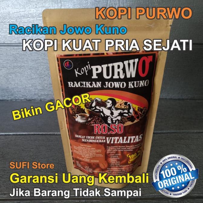 

Kopi-Jantan Purwo / kopi Pria Kuat Perkasa terbukti 150 g