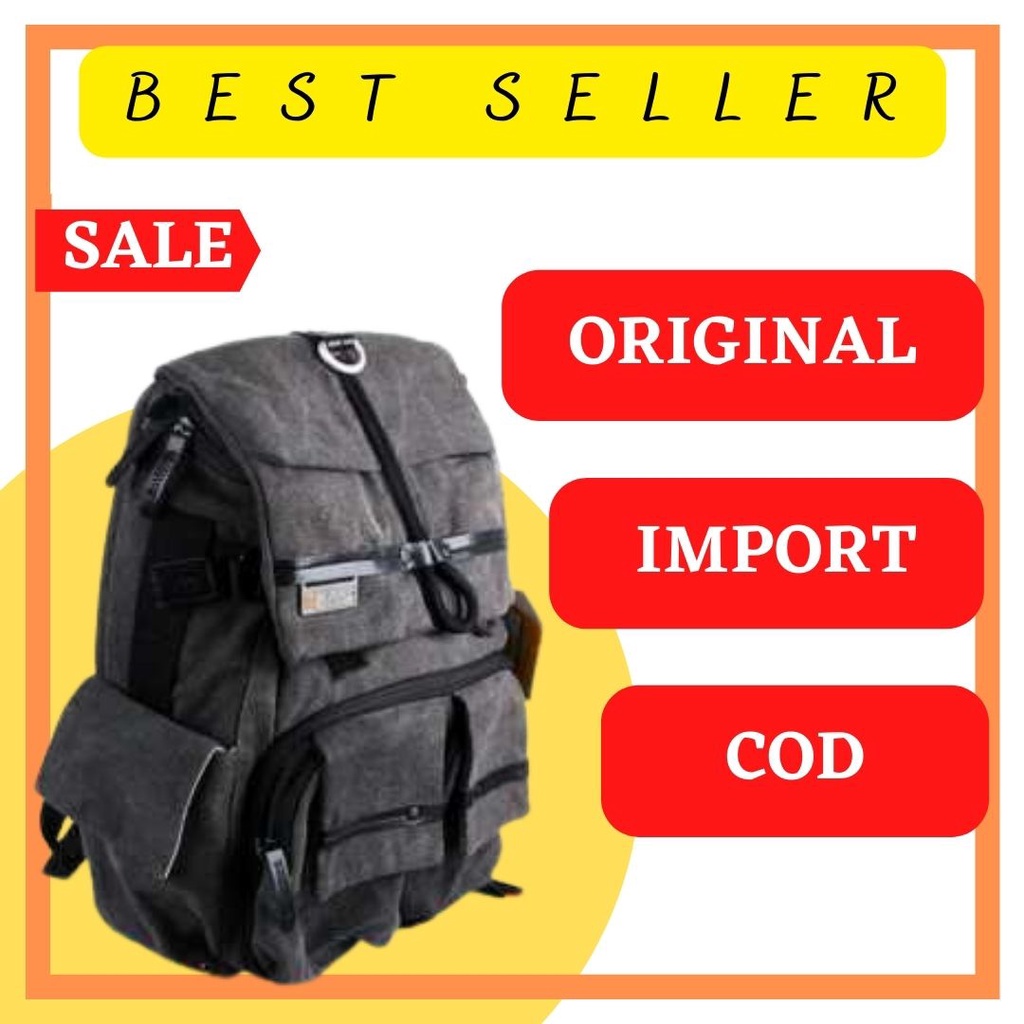 TERBARU NatGeo Tas Kamera DSLR Backpack National Geographic - NGW5070 Tas Kamera Canon Nikon  Hitam 