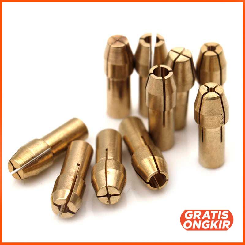 Mata Bor Drill Brass Collet 11PCS - DMPJ-31