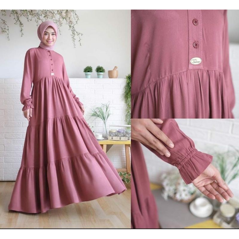 Gamis Rayon Uniqlo by Salvina Ys
