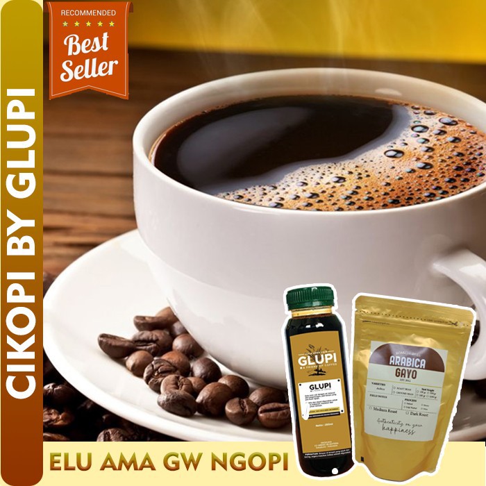 

Aceh Gayo Arabica Coffee Brown Sugar Ngopi Bareng | Paket Ngopi Cikopi
