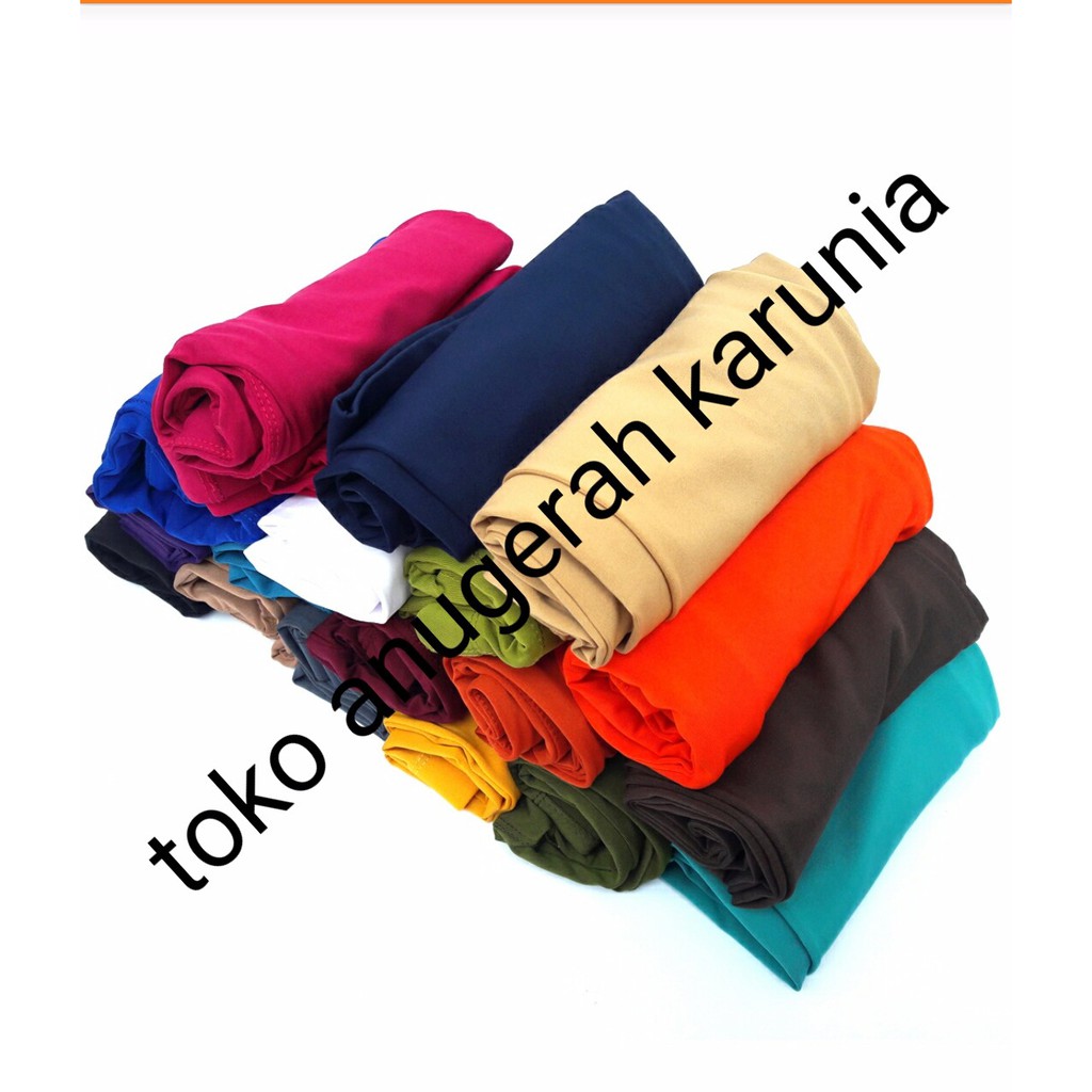 COLLECTION Rok Panjang Polos spandek rayon TERMURAH