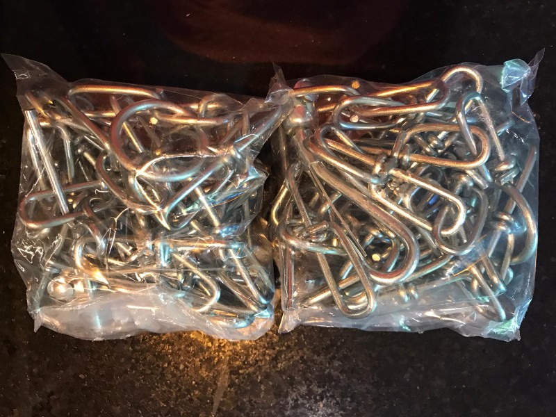 Rantai Anjing No. 40 4 Mm X 1,5 Meter / Rantai Gogok 4 Mm X 1 1/2 Mtr / Rantai Hewan 4mmx1,5m