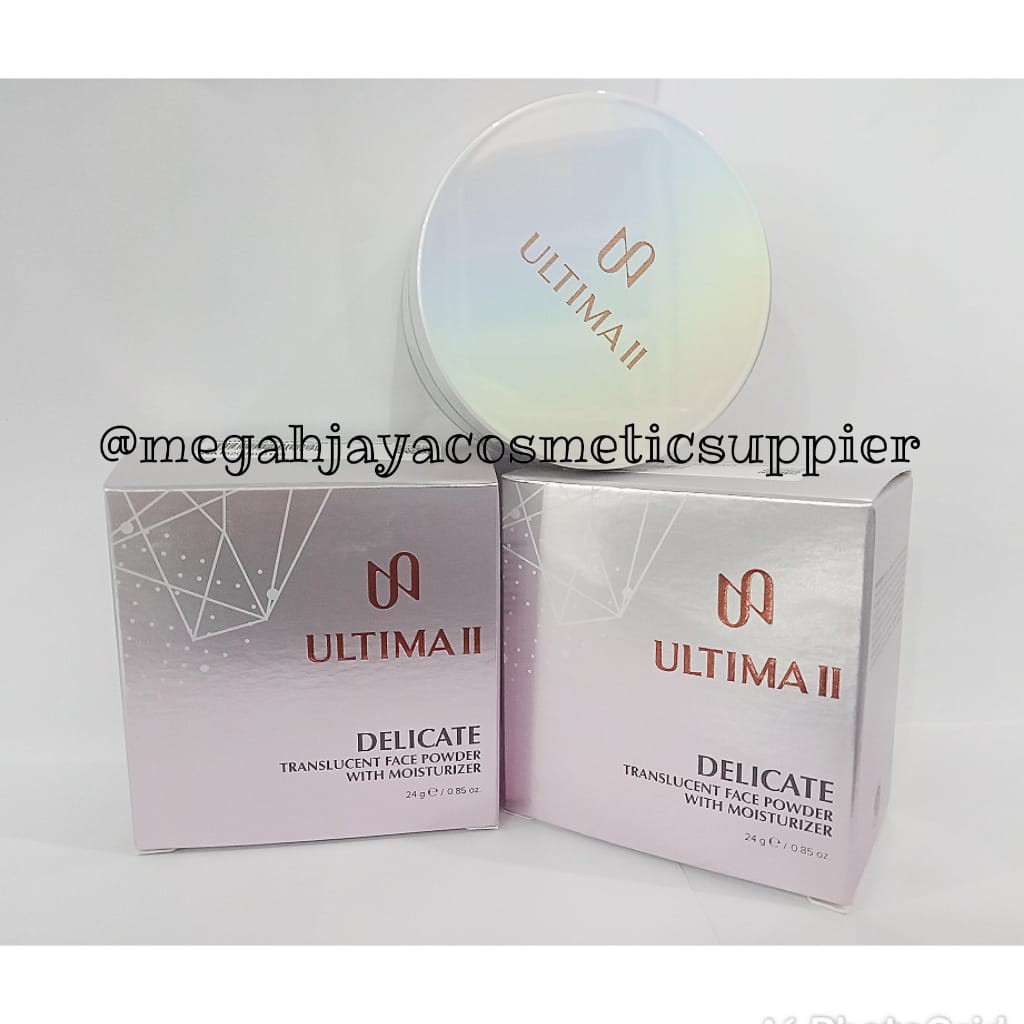 ULTIMA DELICATE TRANSLUCENT FACE POWDER WITH MOISTURIZER 24g @MJ