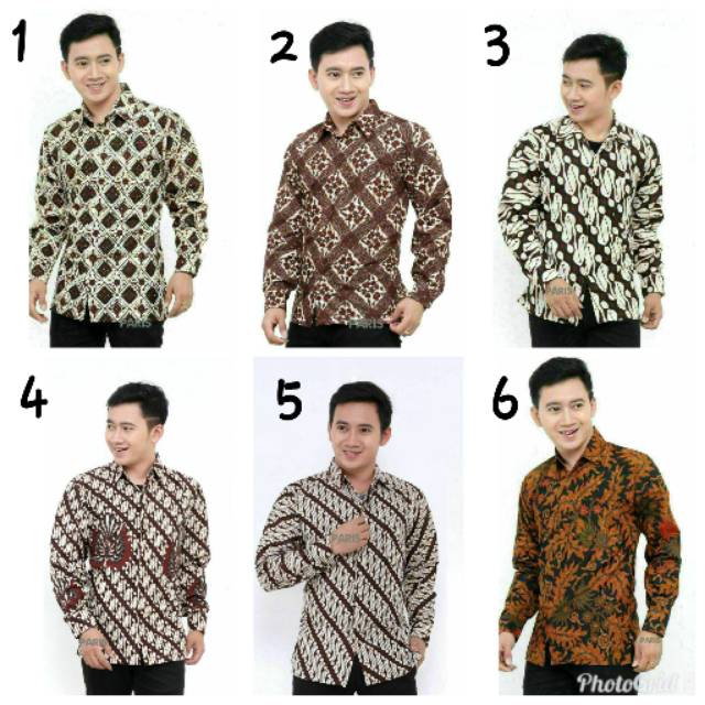 KEMEJA BATIK PRIA ATASAN BATIK PRIMISSIMA UNGGUL JAYA ORI