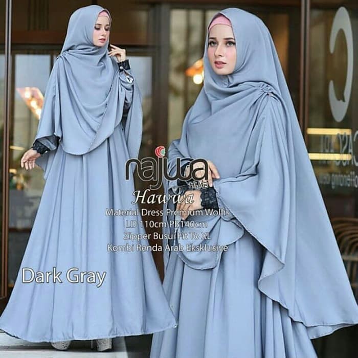 MURAH Pakaian atasan set muslimah sabyan ibu wanita Setelan pakaian syari Gamis busui Khimar Baju s
