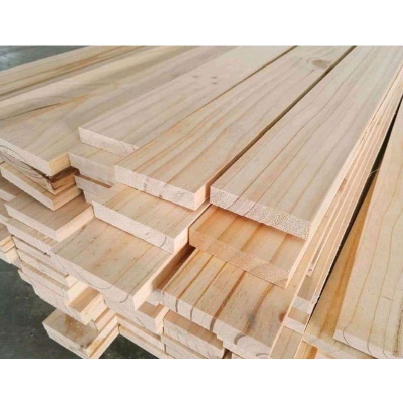 Jual Papan kayu jati Belanda 110x9x1,5 cm Serut (10 batang) Shopee