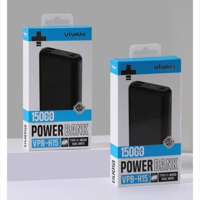 Powerbank Vivan VPB H15 15000mAh