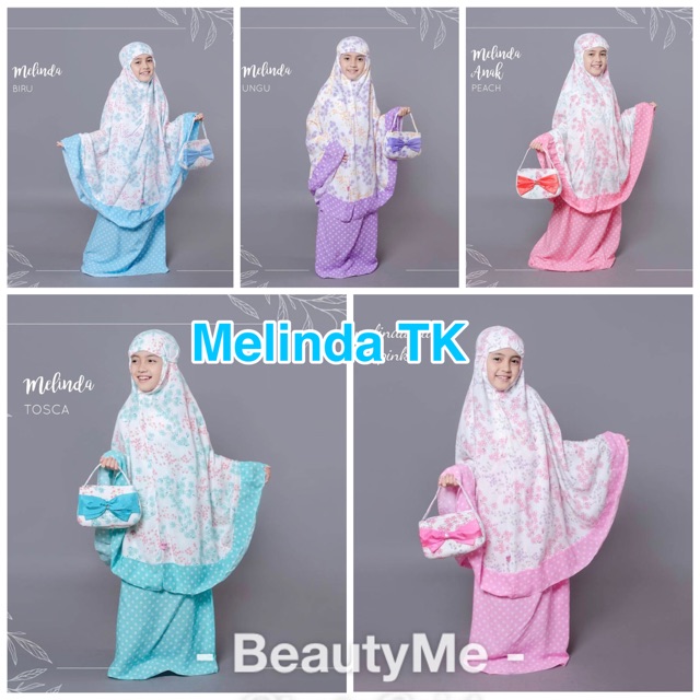 BARU Mukena Cantik MELINDA TK