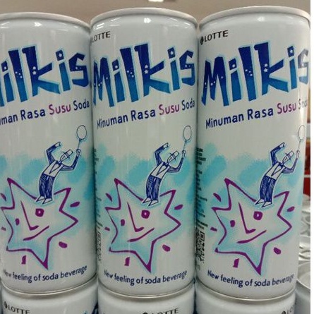 

Lotte Milkis/Mnuman Rasa Susu Soda 250ml*