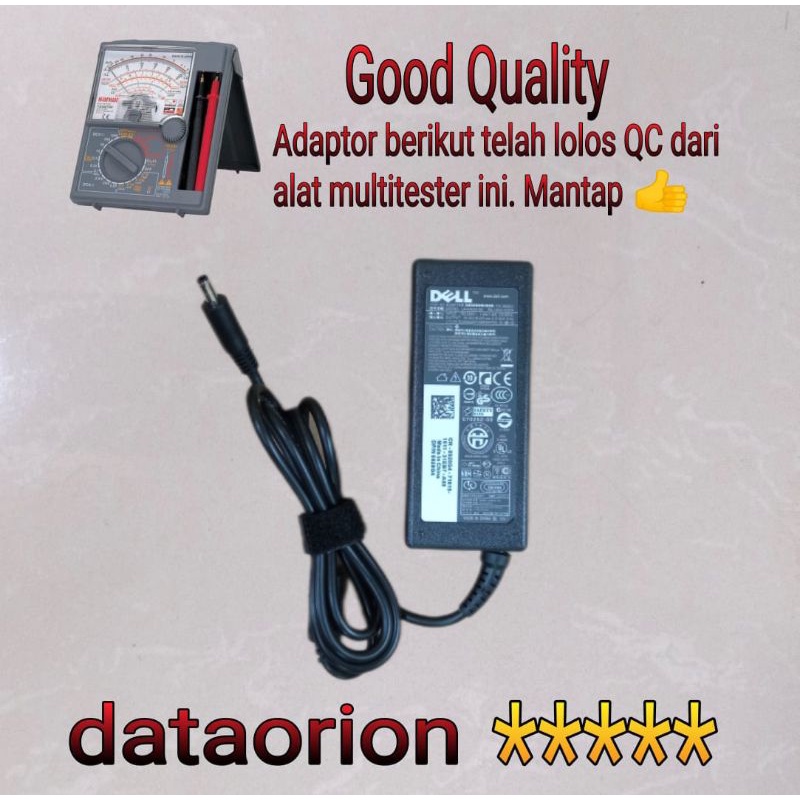 Adaptor Charger Dell 19.5V 2.31A DC 4.5x3.0 mm for Dell Iinspiron 11-3000 14-3000 15-3000 XPS 12 13 ultrabook 3458