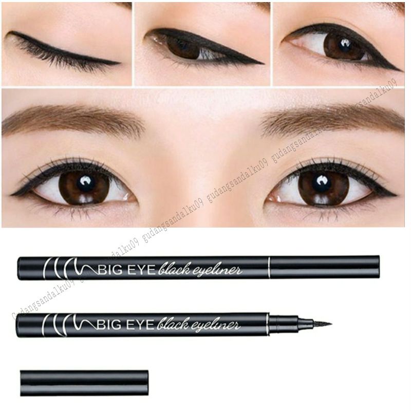 ready cod Eyeliner Hitam Cair Tahan Lama Waterproof Pen anti air import murah terbaru 2021