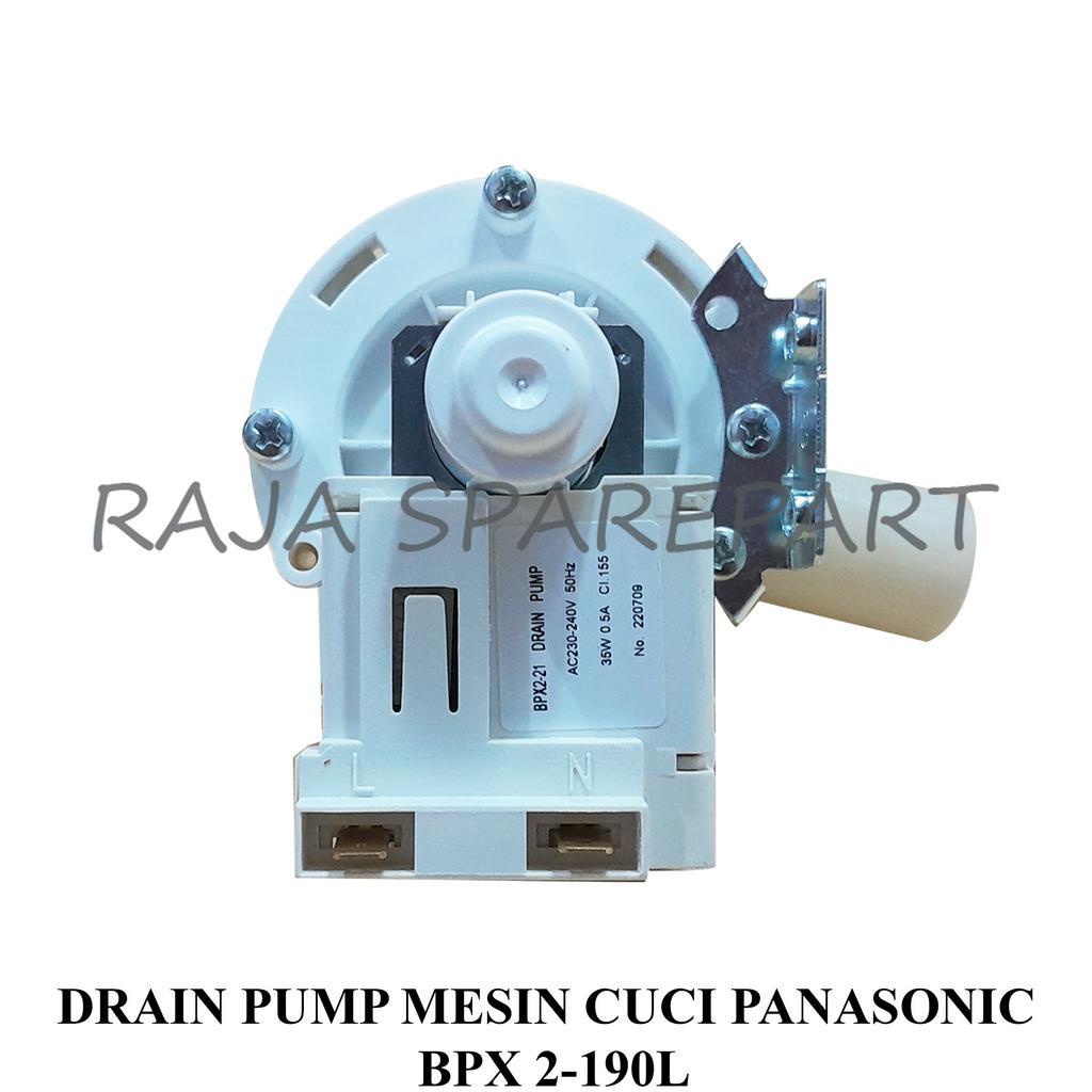 DRAIN PUMP/MOTOR DRAIN PUMP/DRAIN PUMP MESIN CUCI PANASONIC BPX 2-190L