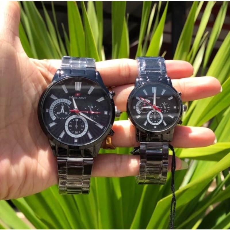 JAM TANGAN COUPLE UNISEX PRIA DAN WANITA WATER RESISTAN RANTAI STAINLIS STEL FREE BATRAI_JAM TANGAN WANITA_JAM TANGAN PRIA_JAM TANGAN COUPLE COWOK DAN CEWEK