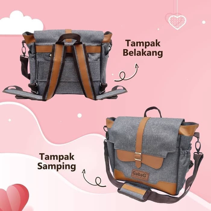 PMS237 TAS COOLER BAG GABAG ADINA TAS ASI BACKPACK