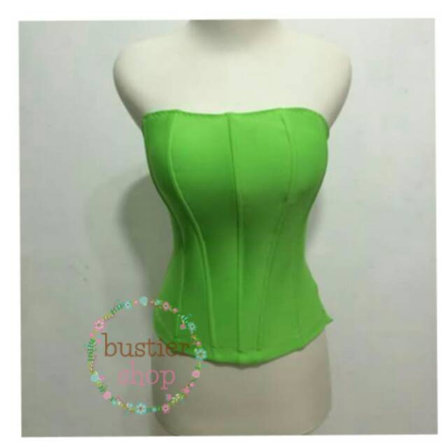 

Bustier poly tulang 8 hijau stabilo