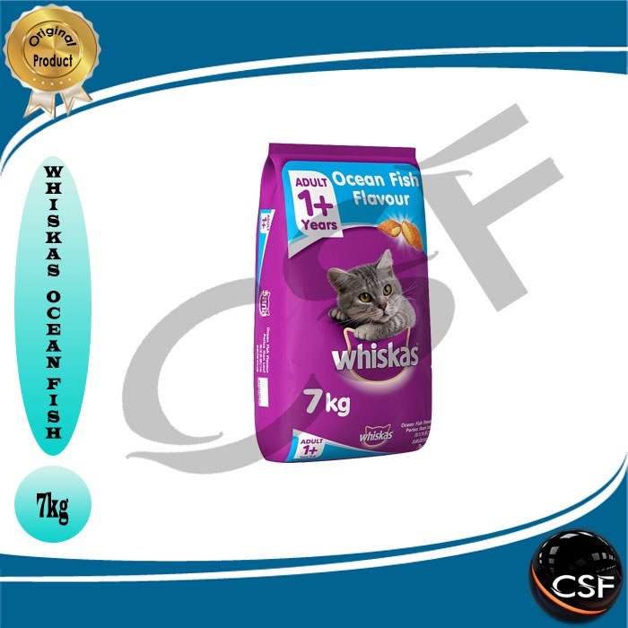 Makanan Kucing murah WHISKAS 7kg All Varian ( GRAB GOSEND )