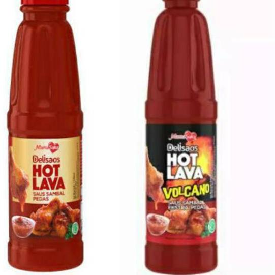 

[COD] Mamasuka HOT LAVA / VOLCANO Delisaos 260 ml Saus Sambal Pedas HALAL