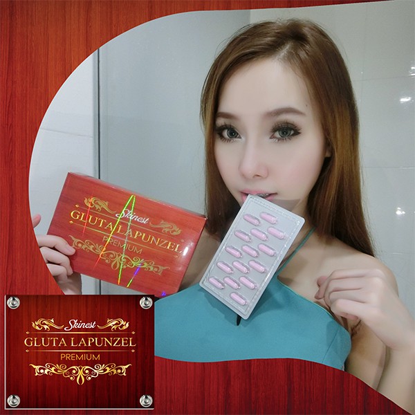 Gluta Lapunzel Premium Original 100 Pemutih Kulit Suplemen Whitening Shopee Indonesia