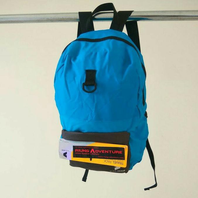 Tas Lipat Kalibre 920416 Backpack Foldable Ori/Asli - Merah Terbaik
