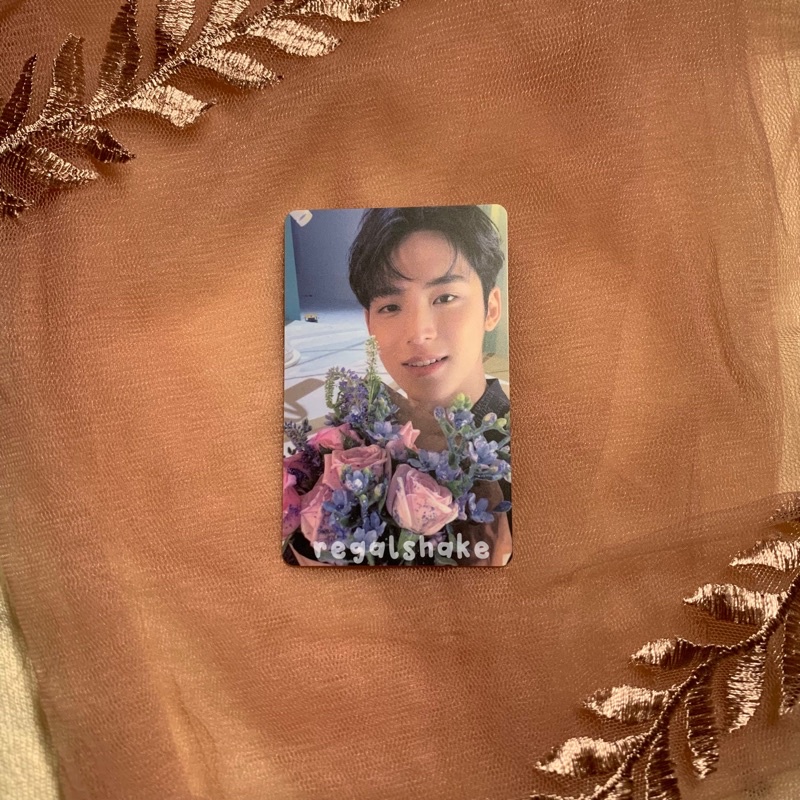 [BOOKED] PC / Photocard Luckydraw LD Soundwave Round 1 Attacca Mingyu Lamaran Bunga SW R1