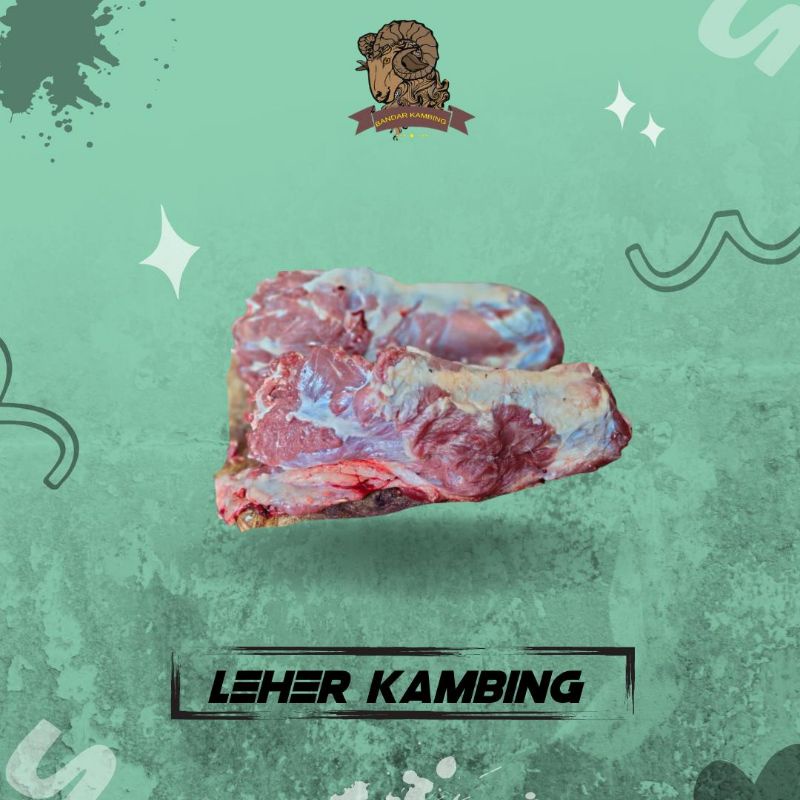 

leher kambing segar