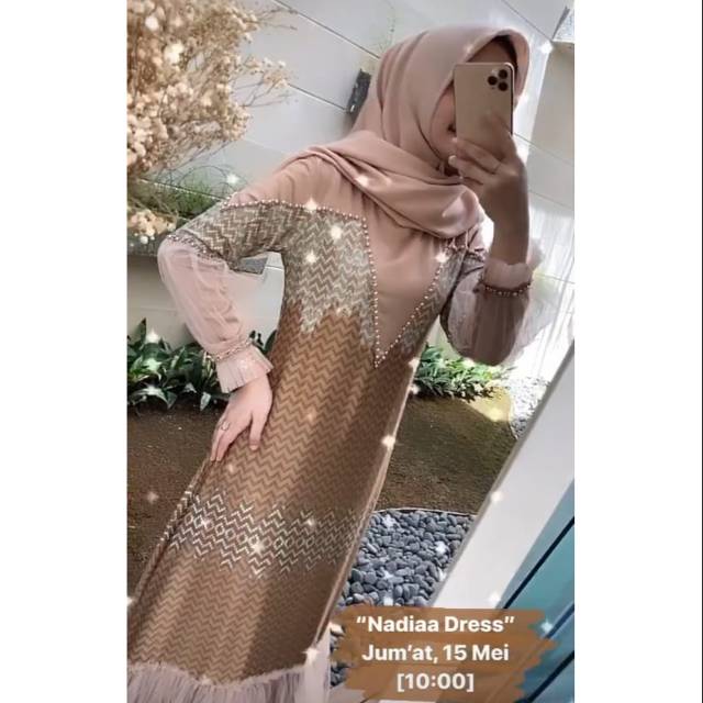NADIA DRESS BY JAVINA