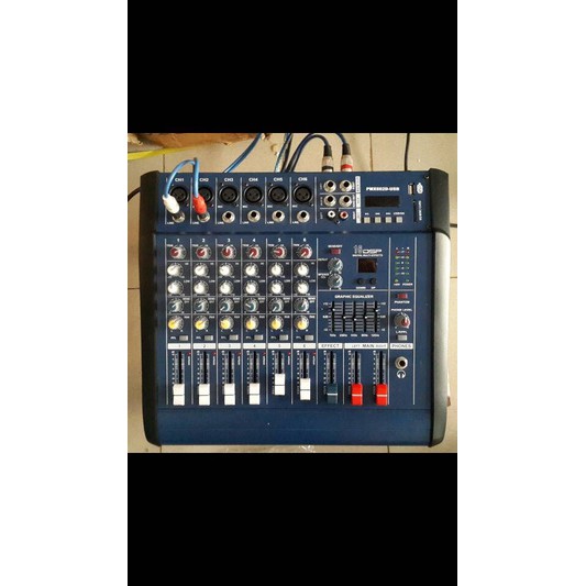 Power mixer PMX 602D ( 6 channel )