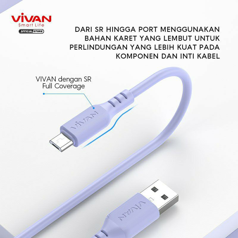 Vivan VSM100 Kabel Data Micro USB