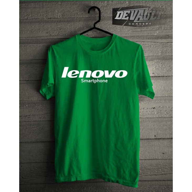 Kaos Lenovo Smartphone Logo keren MAU KAOS