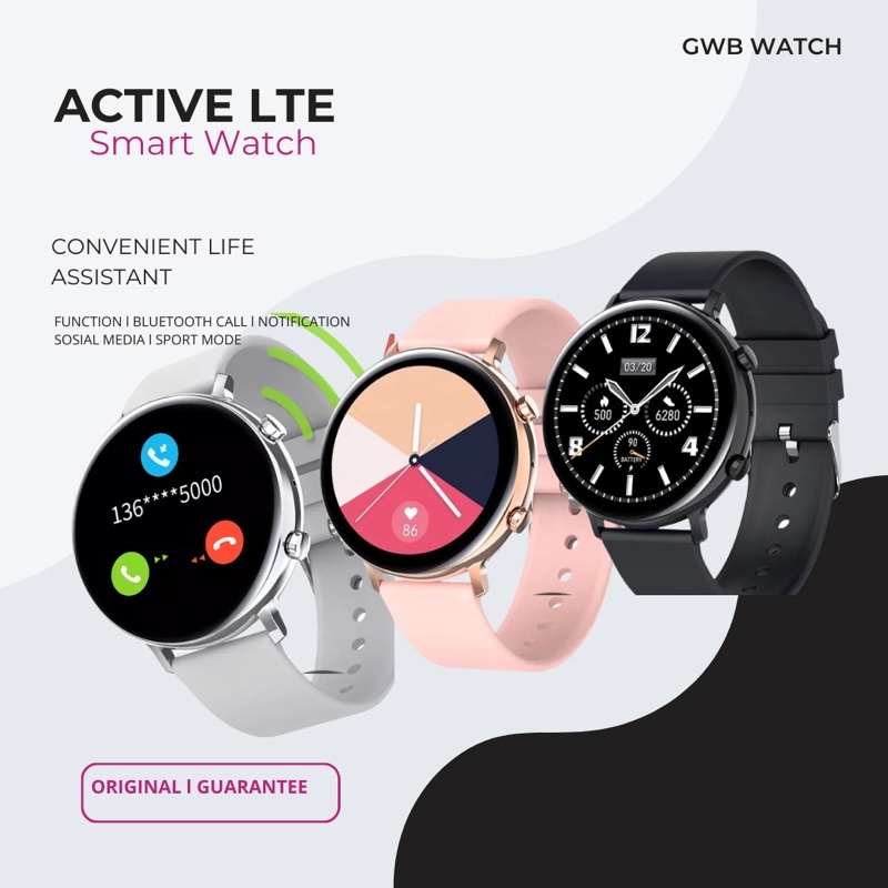 BERGARANSI✅ACTIVE LTE BISA TELEPONN  DARI JAM ( FOR IOS &amp; ANDROID) SMARTWATCHq